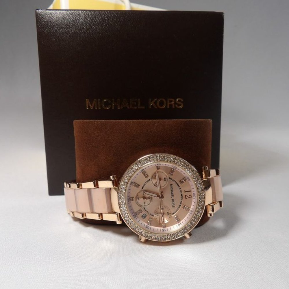 MK ROSE GOLD WATCH